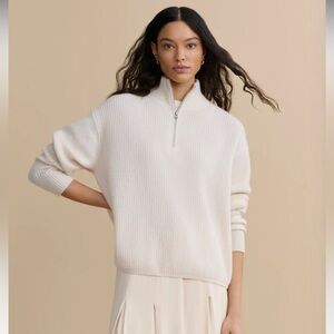 JENNI KAYNE-Cashmere Half Zip size xs
